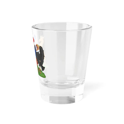 Coat of Arms of Chile 1834-1920 Compartment Variant (Chile) (Coat of Arms) Shot Glass 1.5oz - Go Mug Yourself