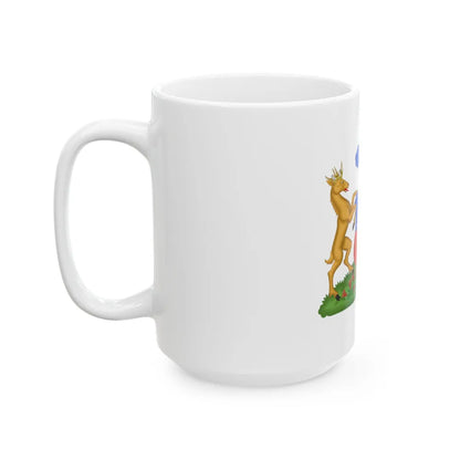 Coat of Arms of Chile (1834-1920) Compartment Variant - White Coffee Mug-Go Mug Yourself