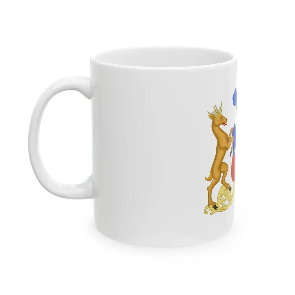 Coat of Arms of Chile (1834-1920) - White Coffee Mug - Go Mug Yourself