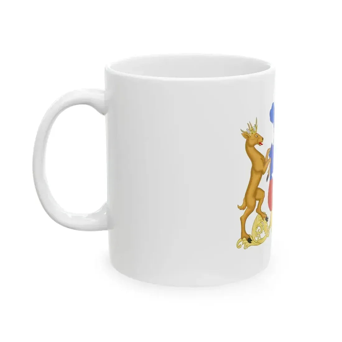 Coat of Arms of Chile (1834-1920) - White Coffee Mug - Go Mug Yourself