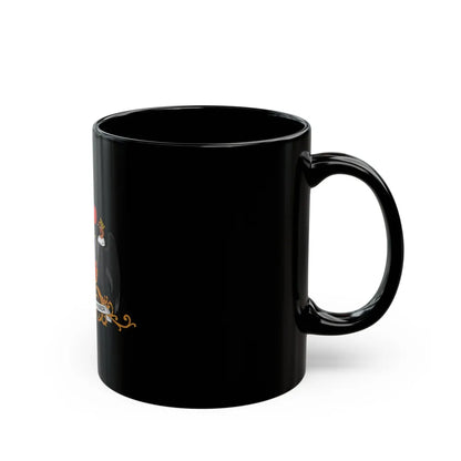 Coat of arms of Chile 3 - Black Coffee Mug-Go Mug Yourself