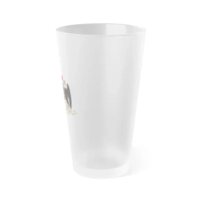 Coat of arms of Chile 3 - Frosted Pint Glass 16oz - Go Mug Yourself
