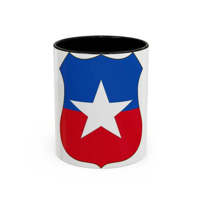 Coat of arms of Chile 4 - Accent Coffee Mug 11oz Black - Go Mug Yourself