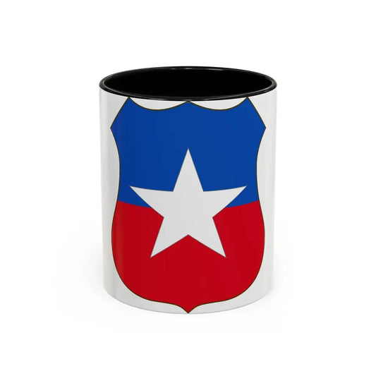 Coat of arms of Chile 4 - Accent Coffee Mug 11oz Black - Go Mug Yourself