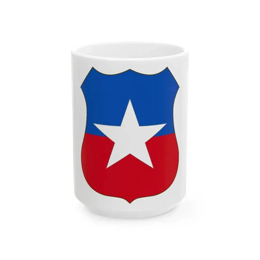 Coat of arms of Chile 4 - White Coffee Mug 15oz - Go Mug Yourself