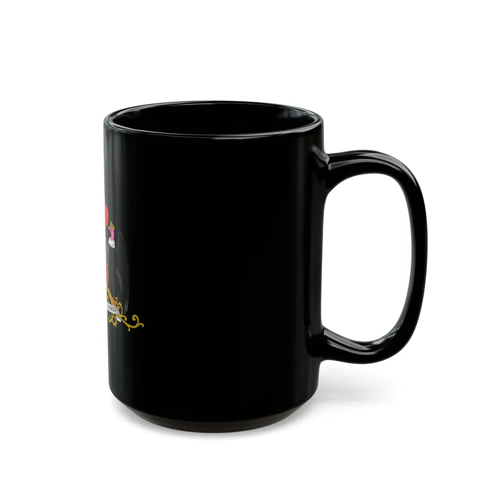 Coat of arms of Chile 5 - Black Coffee Mug-Go Mug Yourself