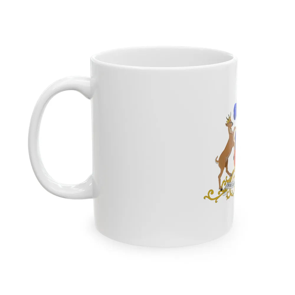 Coat of arms of Chile 5 - White Coffee Mug-Go Mug Yourself