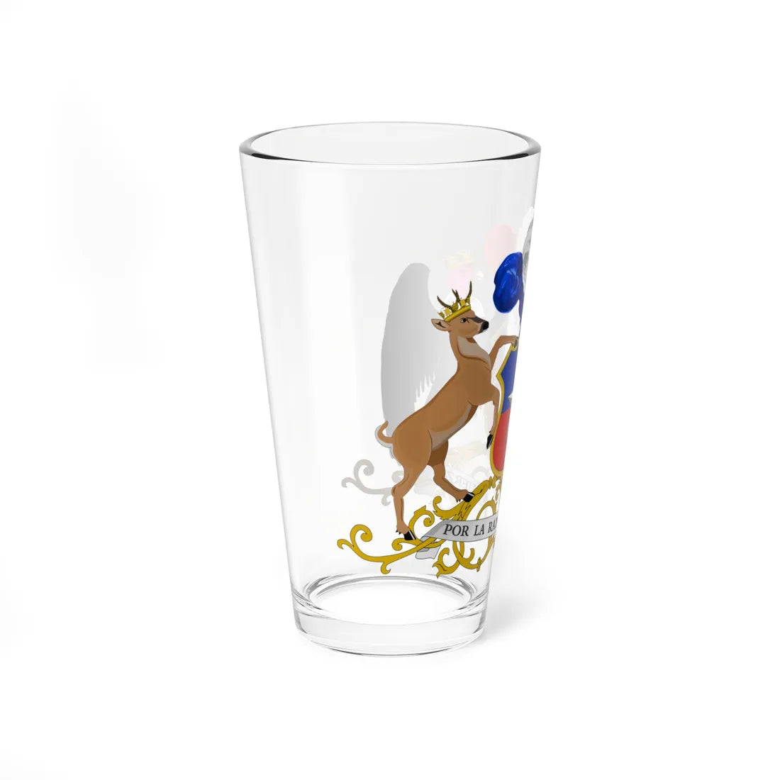 Coat of arms of Chile c (Chile) (Coat of Arms) Pint Glass 16oz - Go Mug Yourself