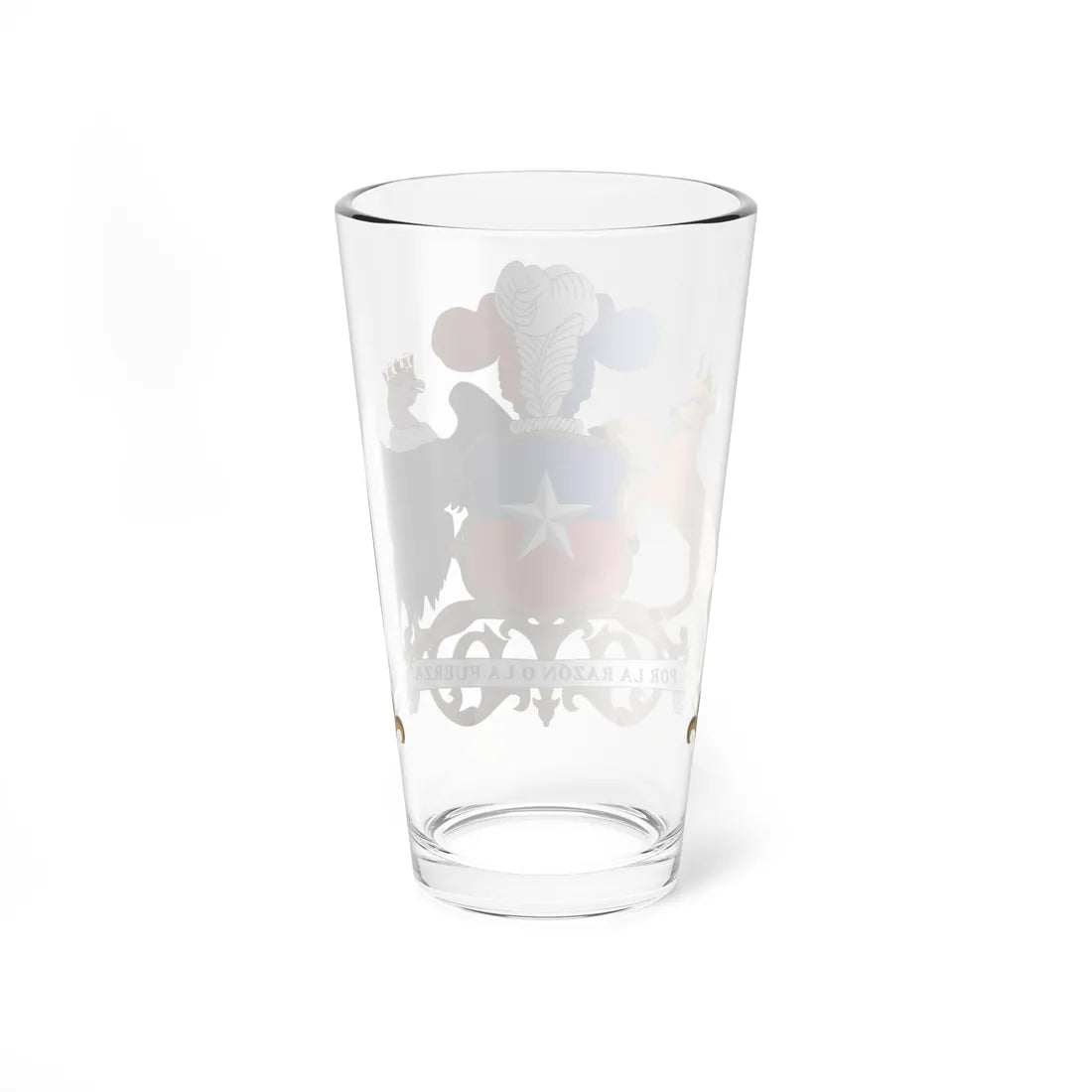 Coat of arms of Chile (Chile) (Coat of Arms) Pint Glass 16oz - Go Mug Yourself