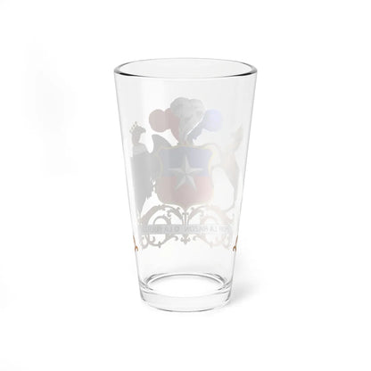 Coat of arms of Chile official model (Chile) (Coat of Arms) Pint Glass 16oz - Go Mug Yourself