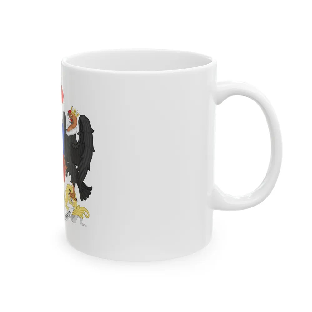 Coat of Arms of Chile - White Coffee Mug-Go Mug Yourself