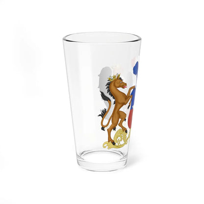 Coat of Arms of Chile Wrong Version (Chile) (Coat of Arms) Pint Glass 16oz - Go Mug Yourself
