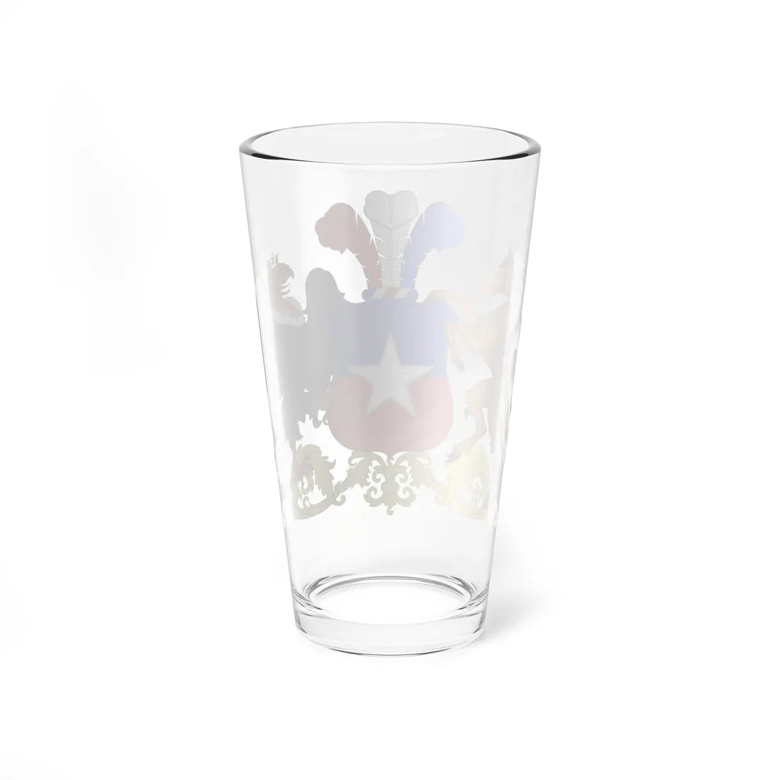 Coat of Arms of Chile Wrong Version (Chile) (Coat of Arms) Pint Glass 16oz - Go Mug Yourself