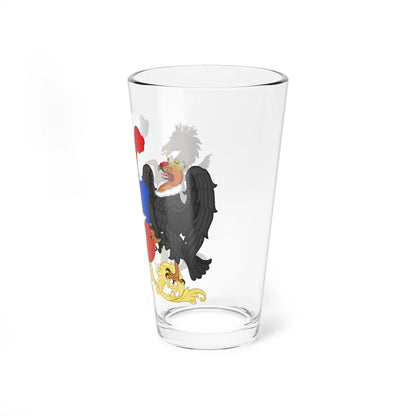 Coat of Arms of Chile Wrong Version (Chile) (Coat of Arms) Pint Glass 16oz - Go Mug Yourself