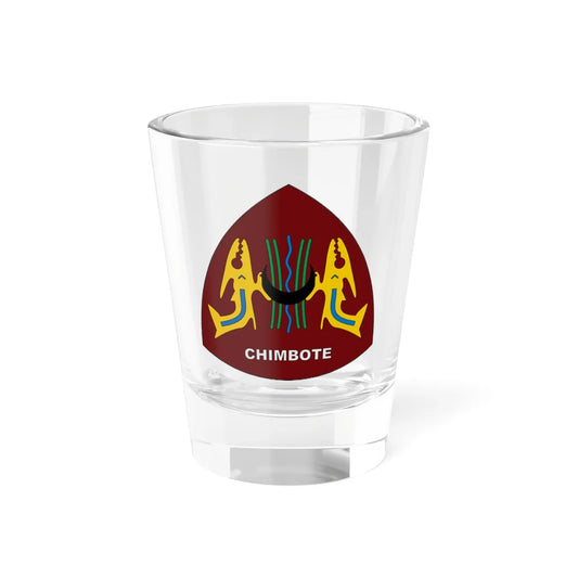 Coat of arms of Chimbote (Peru) (Coat of Arms) Shot Glass 1.5oz 1.5oz - Go Mug Yourself