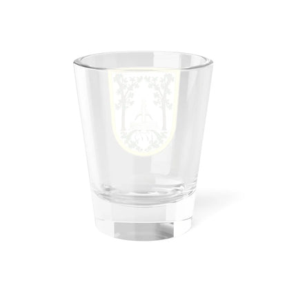Coat of arms of Christiansfeld (Denmark) (Coat of Arms) Shot Glass 1.5oz - Go Mug Yourself