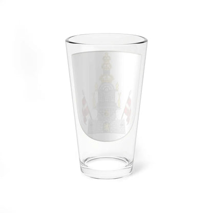 Coat of arms of Christianshavn (Denmark) (Coat of Arms) Pint Glass 16oz - Go Mug Yourself