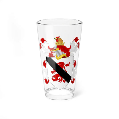 Coat of Arms of Christopher Branch (United States) (Coat of Arms) Pint Glass 16oz 16oz - Go Mug Yourself