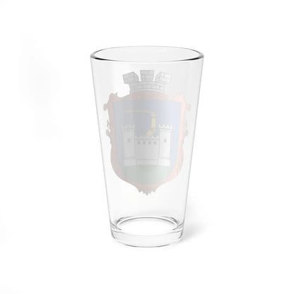 Coat of Arms of Chudniv (Ukraine) (Coat of Arms) Pint Glass 16oz - Go Mug Yourself