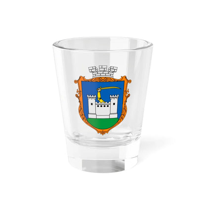 Coat of Arms of Chudniv (Ukraine) (Coat of Arms) Shot Glass 1.5oz 1.5oz - Go Mug Yourself
