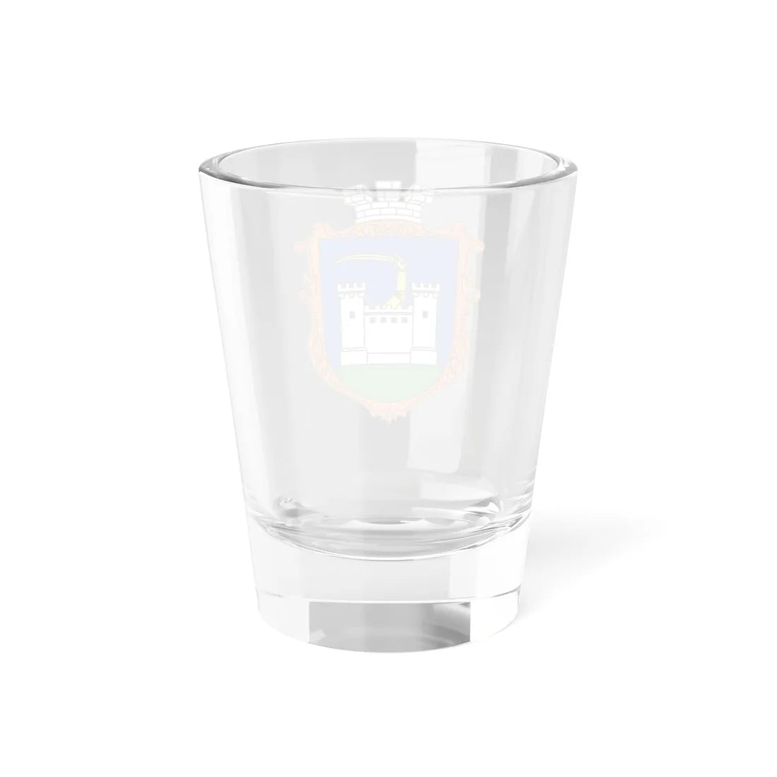 Coat of Arms of Chudniv (Ukraine) (Coat of Arms) Shot Glass 1.5oz - Go Mug Yourself