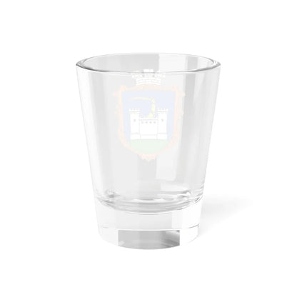 Coat of Arms of Chudniv (Ukraine) (Coat of Arms) Shot Glass 1.5oz - Go Mug Yourself