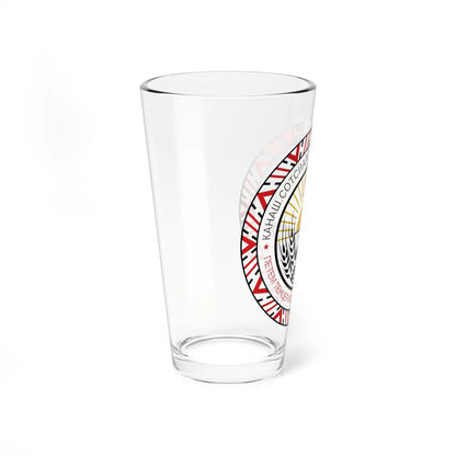 Coat of arms of Chuvash ASSR 1925-1926 (Russia) (Coat of Arms) Pint Glass 16oz - Go Mug Yourself