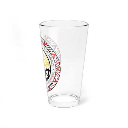 Coat of arms of Chuvash ASSR 1925-1926 (Russia) (Coat of Arms) Pint Glass 16oz - Go Mug Yourself