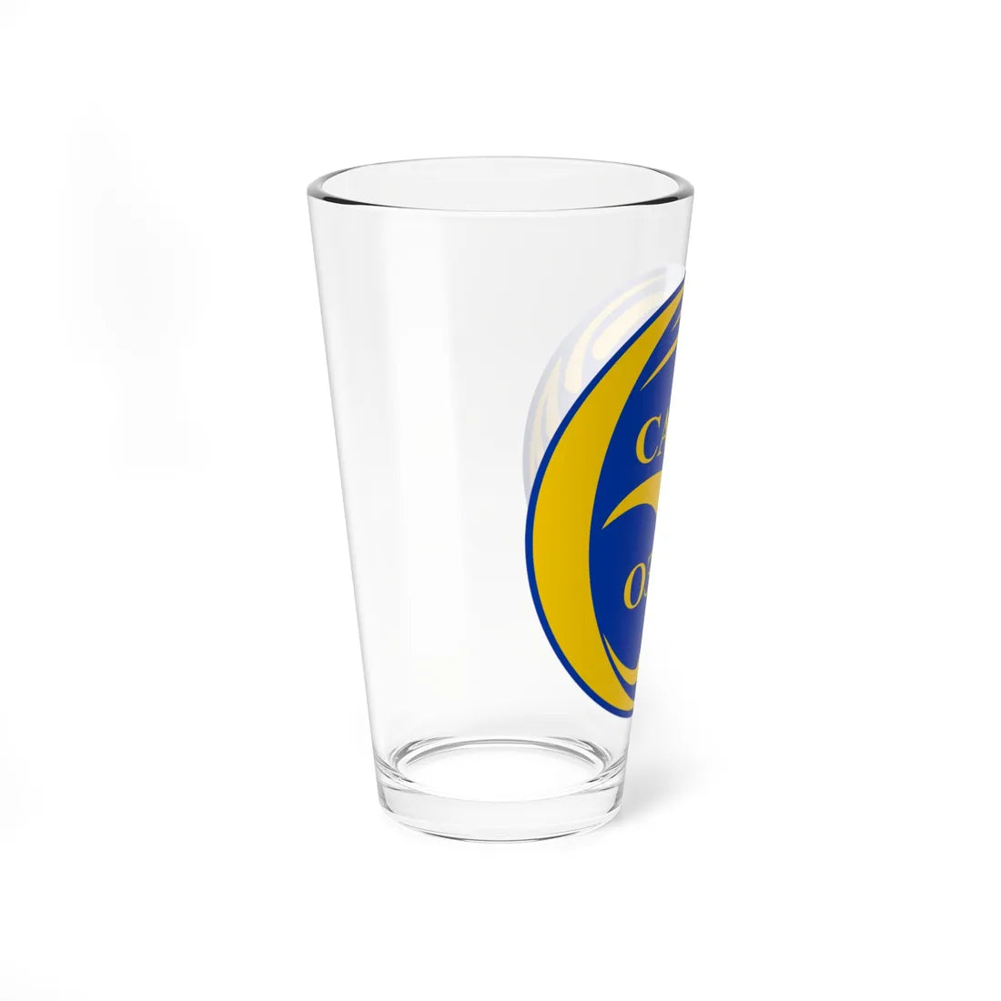 Coat of arms of Chuy province (Kyrgyzstan) (Coat of Arms) Pint Glass 16oz - Go Mug Yourself