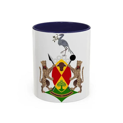 Coat of arms of Ciskei - Accent Coffee Mug 11oz Navy - Go Mug Yourself