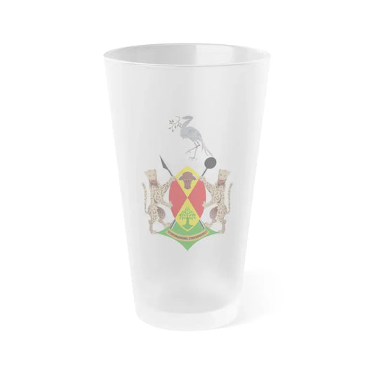 Coat of arms of Ciskei - Frosted Pint Glass 16oz Default Title - Go Mug Yourself