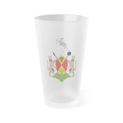 Coat of arms of Ciskei - Frosted Pint Glass 16oz-Go Mug Yourself