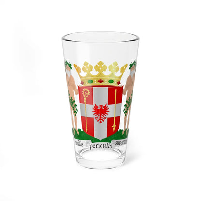 Coat of arms of Coevorden (Netherlands) (Coat of Arms) Pint Glass 16oz 16oz - Go Mug Yourself