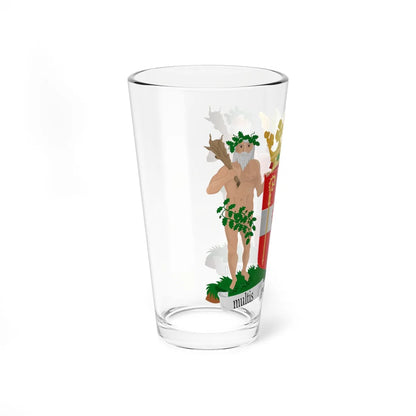 Coat of arms of Coevorden (Netherlands) (Coat of Arms) Pint Glass 16oz - Go Mug Yourself