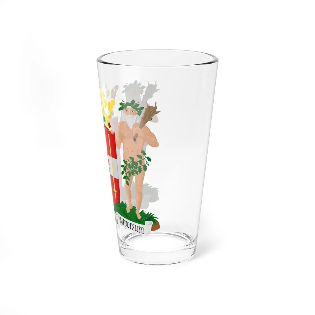 Coat of arms of Coevorden (Netherlands) (Coat of Arms) Pint Glass 16oz - Go Mug Yourself