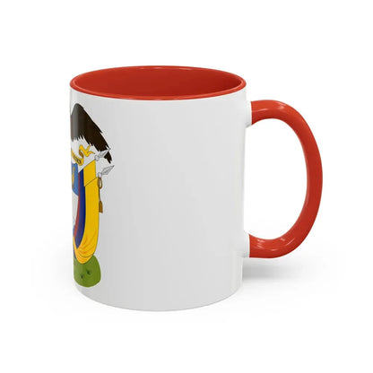 Coat of arms of Colombia (1890) - Accent Coffee Mug - Go Mug Yourself