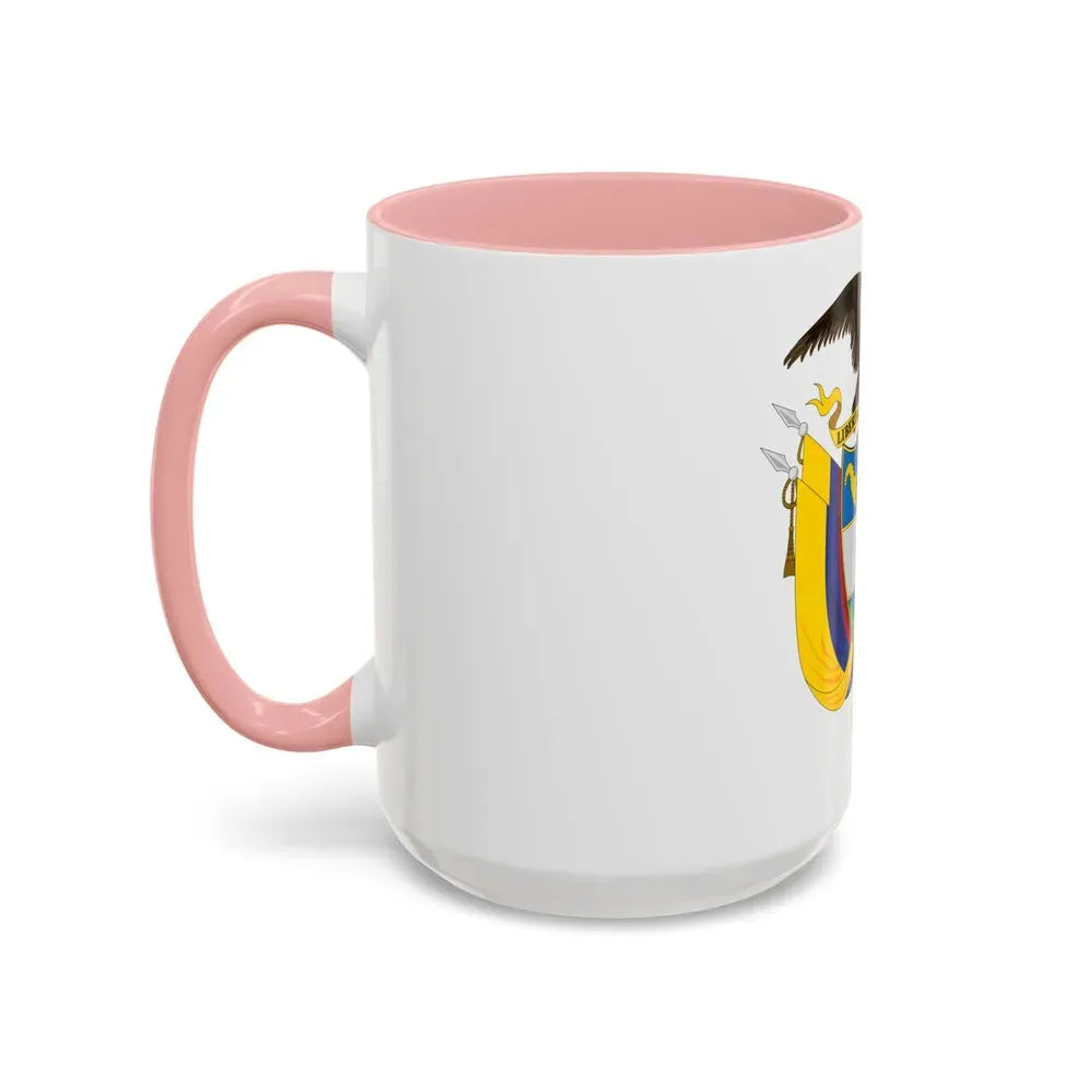Coat of arms of Colombia 2 - Accent Coffee Mug - Go Mug Yourself