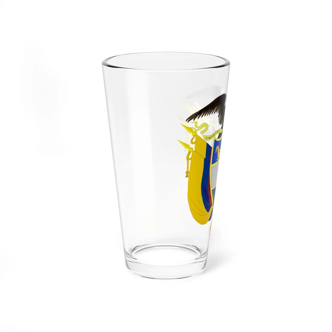 Coat of arms of Colombia 2 (Colombia) (Coat of Arms) Pint Glass 16oz - Go Mug Yourself