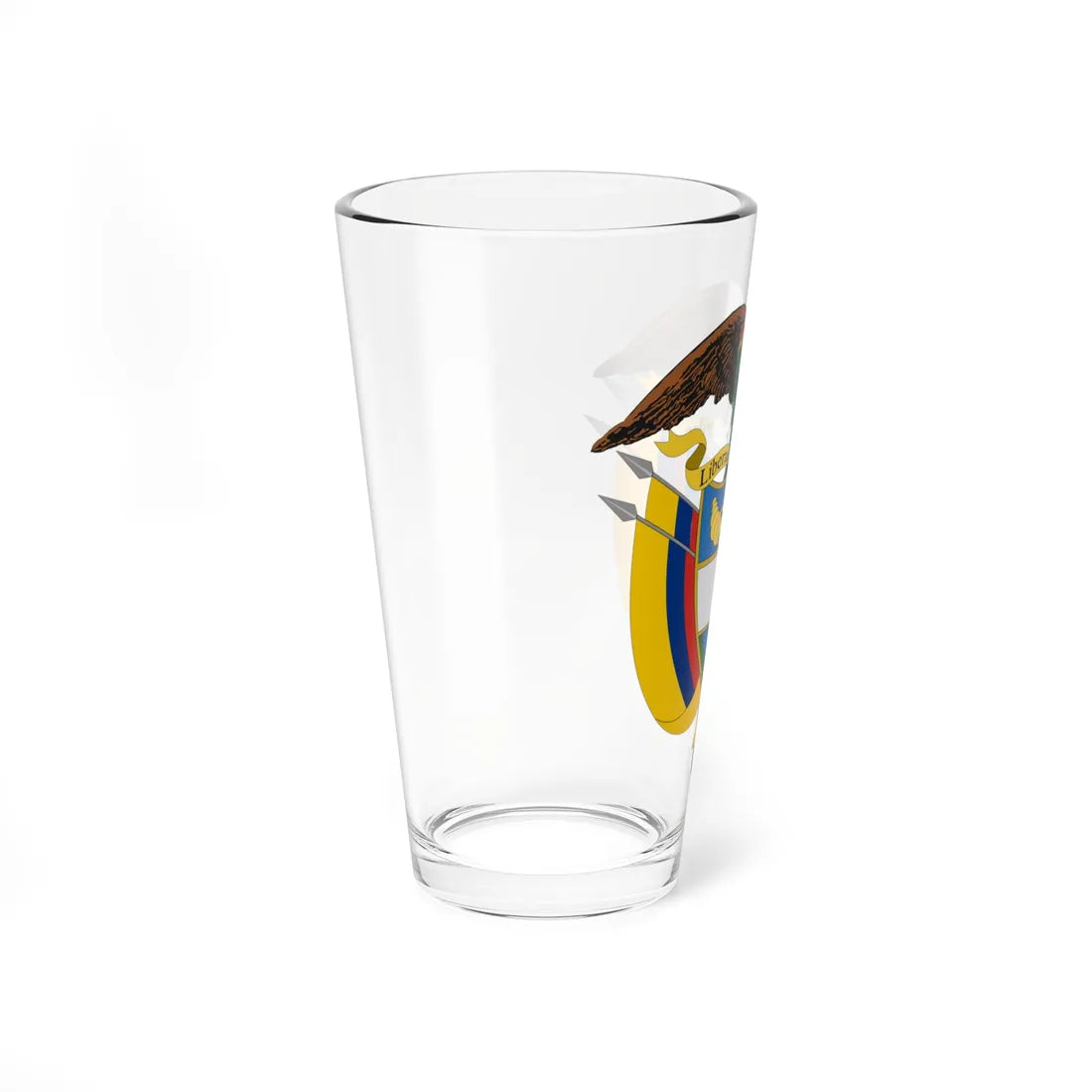 Coat of arms of Colombia 2004 (Colombia) (Coat of Arms) Pint Glass 16oz - Go Mug Yourself