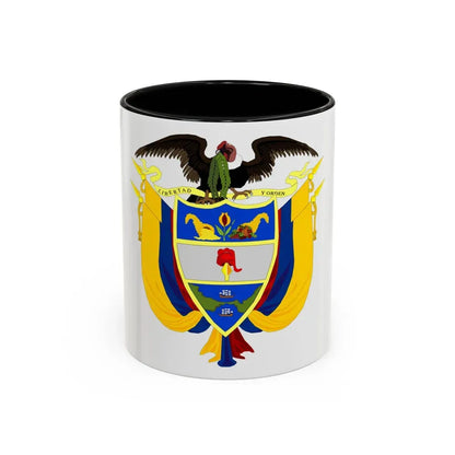 Coat of arms of Colombia 3 - Accent Coffee Mug 11oz Black - Go Mug Yourself