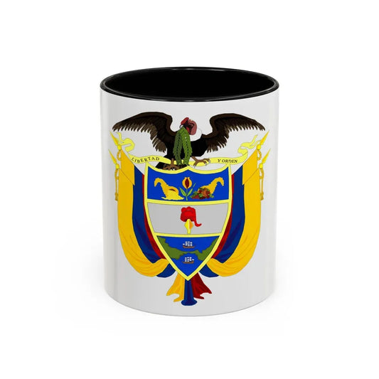 Coat of arms of Colombia 3 - Accent Coffee Mug 11oz Black - Go Mug Yourself