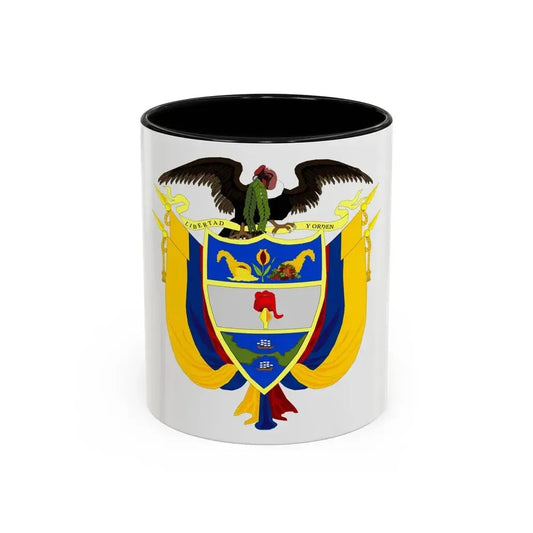 Coat of arms of Colombia 3 - Accent Coffee Mug 11oz Black - Go Mug Yourself