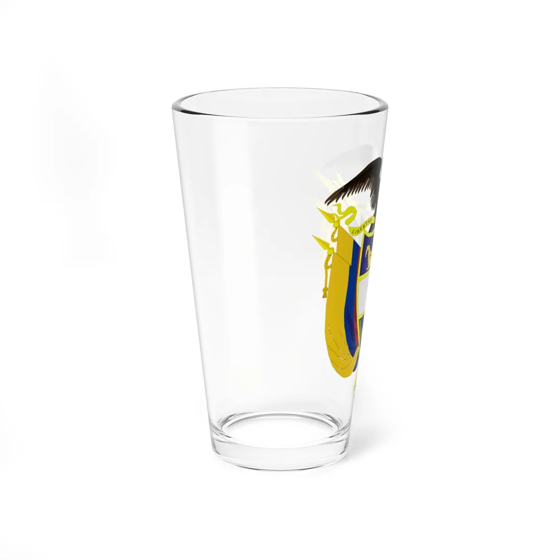Coat of arms of Colombia 3 (Colombia) (Coat of Arms) Pint Glass 16oz - Go Mug Yourself