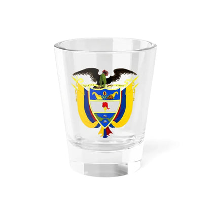 Coat of arms of Colombia 3 - Shot Glass 1.5oz 1.5oz - Go Mug Yourself