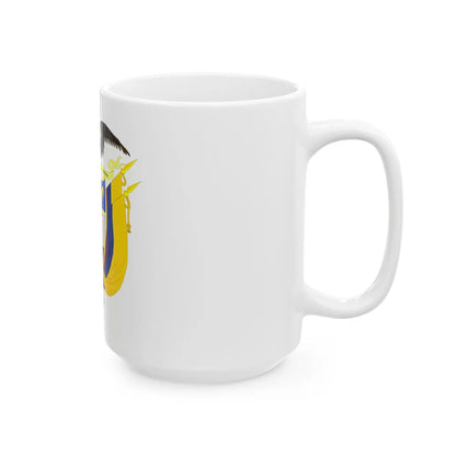 Coat of arms of Colombia 3 - White Coffee Mug-Go Mug Yourself