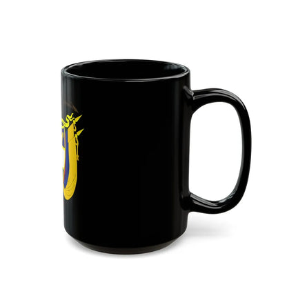 Coat of arms of Colombia 4 - Black Coffee Mug-Go Mug Yourself