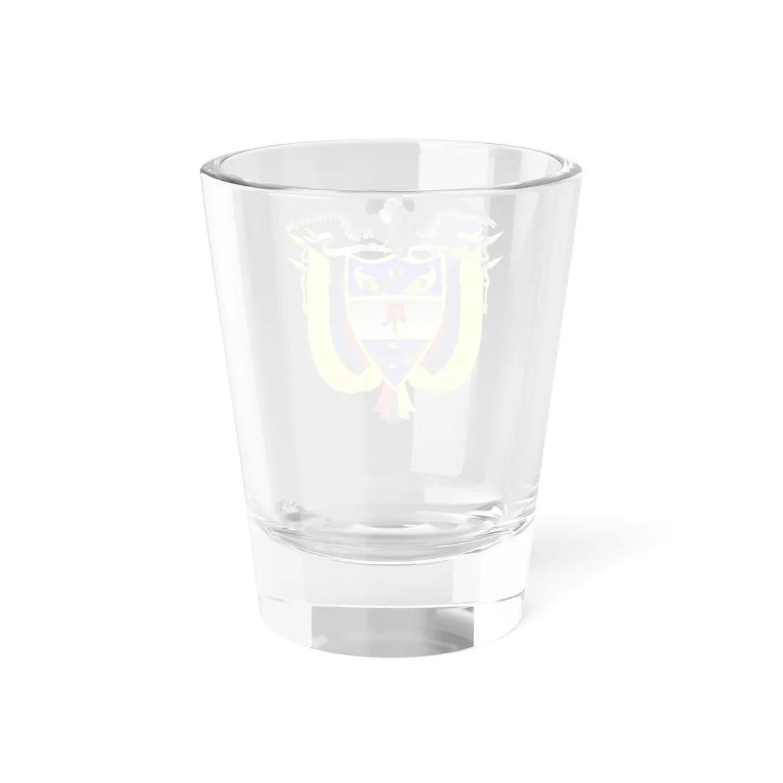 Coat of arms of Colombia 4 (Colombia) (Coat of Arms) Shot Glass 1.5oz - Go Mug Yourself