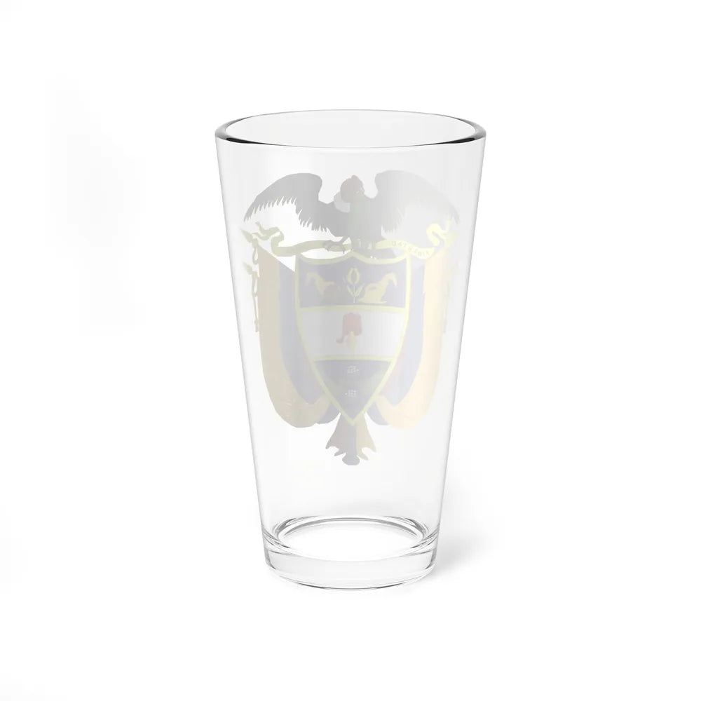 Coat of arms of Colombia 4 - Pint Glass 16oz-Go Mug Yourself