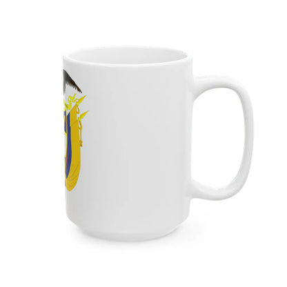 Coat of arms of Colombia 4 - White Coffee Mug-Go Mug Yourself