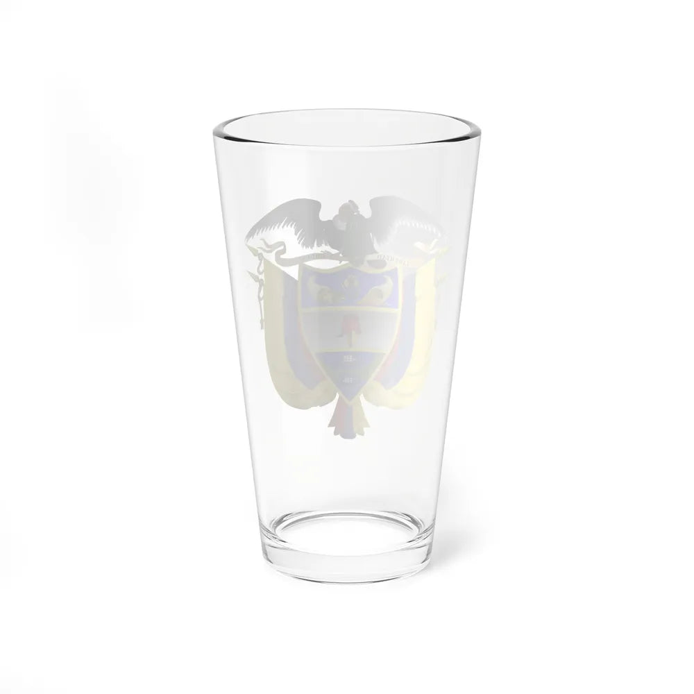 Coat of arms of Colombia 5 - Pint Glass 16oz-Go Mug Yourself